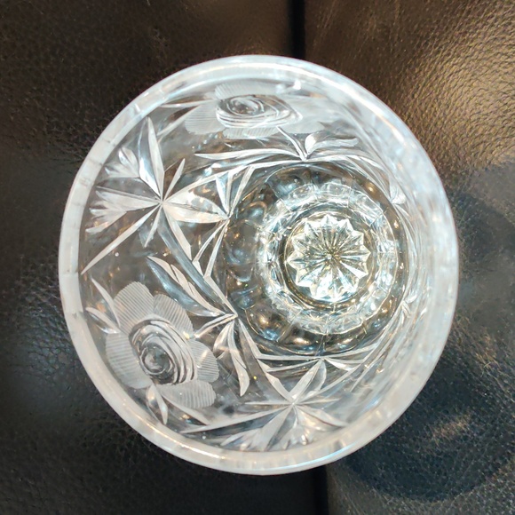 Crystal candy dish with a lid - Picture 4 of 7